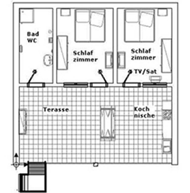 Apartment Sveti Petar Biograd Rom bilde