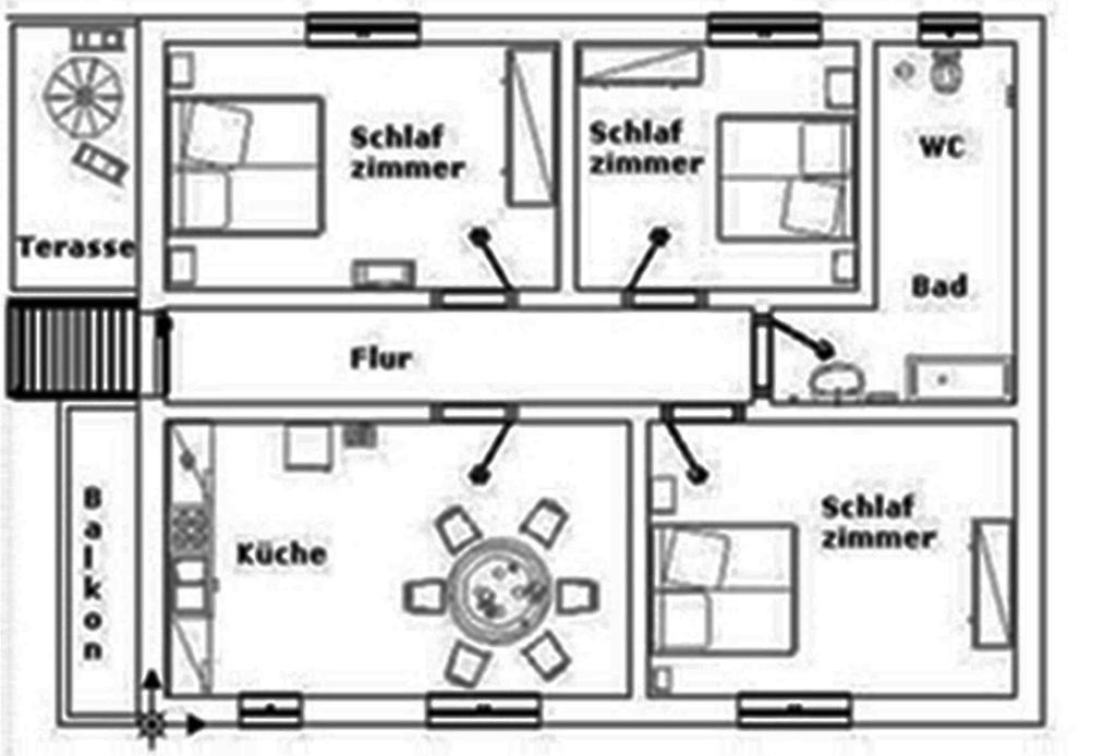 Apartment Sveti Petar Biograd Rom bilde